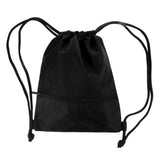 Maxbell Maxbell Drawstring Bag For Basketball Beach Snorkeling Swim Gym Black