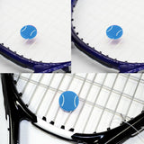 Maxbell Maxbell 2 Pack Tennis Squash Racket Vibration Dampeners Shock Absorber Damper Blue