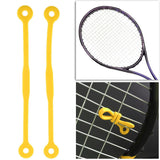 Maxbell Maxbell 2x Shockproof Tennis Squash Racket Vibration Dampeners Yellow