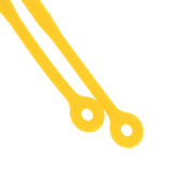 Maxbell Maxbell 2x Shockproof Tennis Squash Racket Vibration Dampeners Yellow