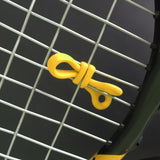 Maxbell Maxbell 2x Shockproof Tennis Squash Racket Vibration Dampeners Yellow