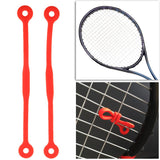 Maxbell Maxbell 2x Shockproof Tennis Squash Racket Vibration Dampeners Red