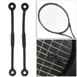 Maxbell 2x Shockproof Tennis Squash Racket Vibration Dampeners Black - Aladdin Shoppers