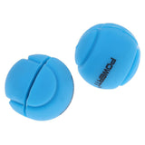 Maxbell 2 Piece Ball Tennis Squash Racquet Vibration Dampeners Shock Absorber Blue - Aladdin Shoppers