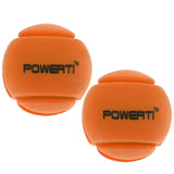 Maxbell 2 Piece Ball Tennis Squash Racquet Vibration Dampeners Shock Absorber Orange - Aladdin Shoppers