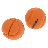 Maxbell 2 Piece Ball Tennis Squash Racquet Vibration Dampeners Shock Absorber Orange - Aladdin Shoppers