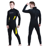 Maxbell Maxbell Men's Neoprene 3mm Wetsuit Scuba Diving Surfing Swimming Jumpsuit S Yellow