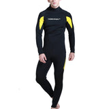 Maxbell Maxbell Men's Neoprene 3mm Wetsuit Scuba Diving Surfing Swimming Jumpsuit S Yellow