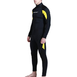 Maxbell Maxbell Men's Neoprene 3mm Wetsuit Scuba Diving Surfing Swimming Jumpsuit S Yellow