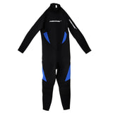 Maxbell Maxbell Men's Neoprene 3mm Wetsuit Scuba Diving Surfing Swimming Jumpsuit XL Blue