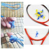 Maxbell Maxbell 6 Pieces Flexible Tennis Racquet Vibration Dampener Set Blue