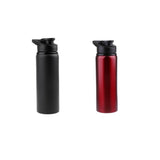 Maxbell Portable 700ml Outdoor Sport Cycling Water Bottle Stainless Steel Cup Red - Aladdin Shoppers