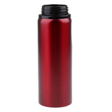 Maxbell Portable 700ml Outdoor Sport Cycling Water Bottle Stainless Steel Cup Red - Aladdin Shoppers