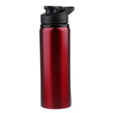 Maxbell Portable 700ml Outdoor Sport Cycling Water Bottle Stainless Steel Cup Red - Aladdin Shoppers