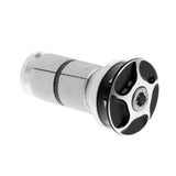 Maxbell Maxbell Aluminum Alloy Bike Headset Top Cap Compressor Expander Plug Headset Black
