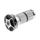 Maxbell Maxbell Aluminum Alloy Bike Headset Top Cap Compressor Expander Plug Headset Black
