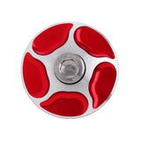 Maxbell Maxbell Aluminum Alloy Bike Headset Top Cap Compressor Expander Plug Headset Red