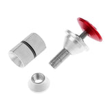 Maxbell Maxbell Aluminum Alloy Bike Headset Top Cap Compressor Expander Plug Headset Red