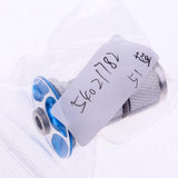 Maxbell Maxbell Aluminum Alloy Bike Headset Top Cap Compressor Expander Plug Headset Blue