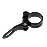 Maxbell Maxbell SeatPost Clamp Tube Clip Quick Release Mountain Road Bike Part 31.8mm Black