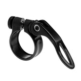 Maxbell SeatPost Clamp Tube Clip Quick Release Mountain Road Bike Part 31.8mm Black - Aladdin Shoppers