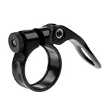 Maxbell SeatPost Clamp Tube Clip Quick Release Mountain Road Bike Part 31.8mm Black - Aladdin Shoppers