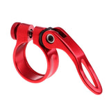 Maxbell SeatPost Clamp Tube Clip Quick Release Mountain Road Bike Part 31.8mm Red - Aladdin Shoppers