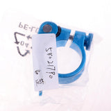 Maxbell Maxbell SeatPost Clamp Tube Clip Quick Release Mountain Road Bike Part 31.8mm Blue