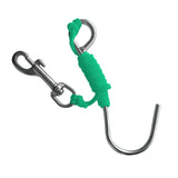 Maxbell Maxbell Scuba Diving Reef Drift Hook with 47" Line & Stainless Steel Clip Green