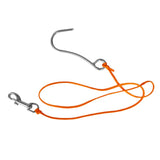 Maxbell Maxbell Scuba Diving Reef Drift Hook with 47" Line & Stainless Steel Clip Orange