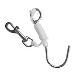 Maxbell Maxbell Scuba Diving Reef Drift Hook with 47" Line & Stainless Steel Clip Gray