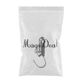 Maxbell Maxbell Scuba Diving Reef Drift Hook with 47" Line & Stainless Steel Clip Black