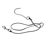 Maxbell Maxbell Scuba Diving Reef Drift Hook with 47" Line & Stainless Steel Clip Black