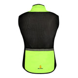 Maxbell Maxbell Unisex Reflective Bike Cycling Windproof Vest Running Sports Coat XL Green