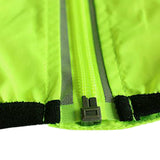 Maxbell Maxbell Unisex Reflective Bike Cycling Windproof Vest Running Sports Coat L Green