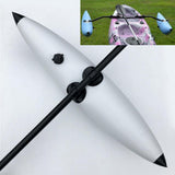 Inflatable Outrigger Stabilizer Water Float & Paddle Leash for Kayak Fishing