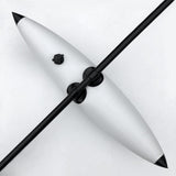 Inflatable Outrigger Stabilizer Water Float & Paddle Leash for Kayak Fishing