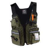 Maxbell Maxbell Life Jacket Vest for Boat Fishing Surfing Sailing Boating Swimming ArmyGreen