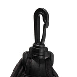 Maxbell Maxbell Small Golf Ball Bag Golf Tees Holder Pouch with Swivel Belt Clip Black