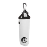 Maxbell Maxbell Small Golf Ball Bag Golf Tees Holder Pouch with Swivel Belt Clip White