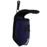 Maxbell Maxbell Mini Golf Ball Bag Golf Tees Holder Pouch Belt Clip for Training Navy Blue