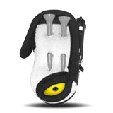 Maxbell Maxbell Mini Golf Ball Bag Golf Tees Holder Pouch Belt Clip for Training White