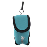 Maxbell Maxbell Mini Golf Ball Bag Golf Tees Holder Pouch Belt Clip for Training Light Blue