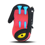 Maxbell Maxbell Mini Golf Ball Bag Golf Tees Holder Pouch Belt Clip for Training Red