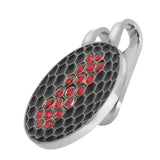 Maxbell Golf Ball Marker Crystal Drill Cap Clip Marker for Golf Cap Visor Red - Aladdin Shoppers