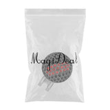 Maxbell Golf Ball Marker Crystal Drill Cap Clip Marker for Golf Cap Visor Red - Aladdin Shoppers