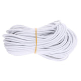 Maxbell Maxbell 5mm White Elastic Stretch Bungee Rope Shock Cord Tie Down UV Stable 50m