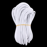 Maxbell Maxbell 5mm White Elastic Stretch Bungee Rope Shock Cord Tie Down UV Stable 50m