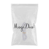 Maxbell Maxbell 5mm White Elastic Stretch Bungee Rope Shock Cord Tie Down UV Stable 2m