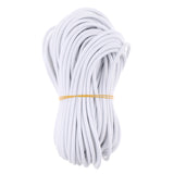 Maxbell Maxbell 6mm White Elastic Bungee Rope Shock Cord Tie Down Rack for Marine Boat 30m